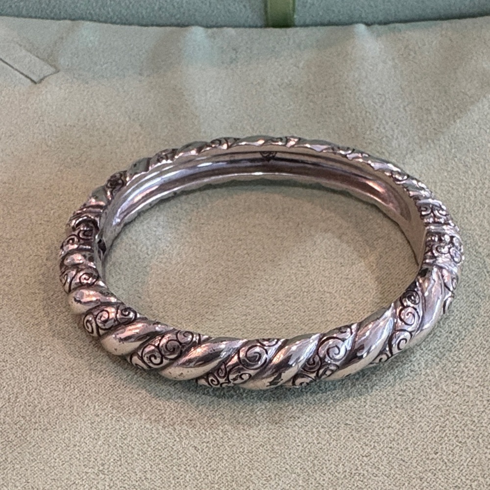Brighton Twisted Silver Bracelet